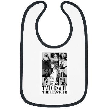 Discover eras tour black and white Bibs