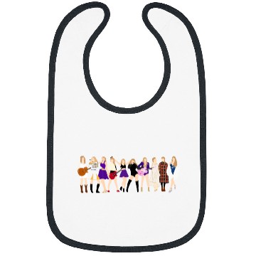 Discover Taylorr Swift Tour Eras INCLUDING MIDNIGHTS Bibs