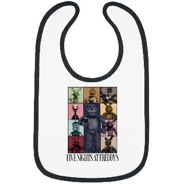 Discover Five Nights At Freddys Eras Tour  .png Bibs