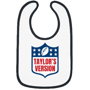 Discover taylorr_S VERSION taylorr Swift + Travis Kelce Football Era Bibs
