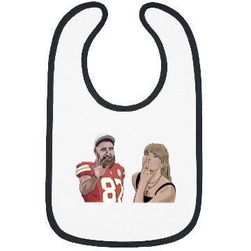 Discover taylorr Swift Travis Kelce Bibs