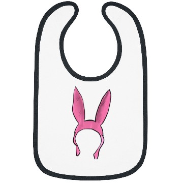 Discover Pink Bunny Hat  Bobs Burgers Inspired   HeckinFarOut Bibs