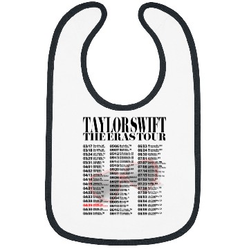 Discover TayTay A Lot Eras Tour Double Sided Bibs