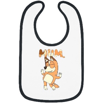 Discover Blueys Chilli Mum Dancing Mom Bibs