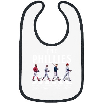 Discover Vintage Philliess Walking Abbey Road Signatures Baseball Bibs