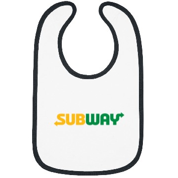 Discover Subway-Logo Bibs