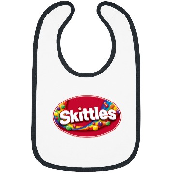 Discover Skittles Logo Bibs