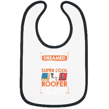 Discover Roofing Repair Roofer Contractor Worker Roof Installer 5 Bibs