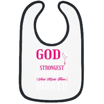 Discover Roofer Religious Christian for Roof Construction Worker Bibs