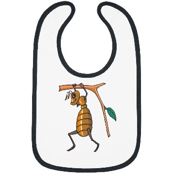 Discover Worker Ant Bug Cartoon Bibs