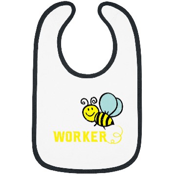 Discover Worker Bee Lover Funny Save The Bees Beekeeper Bibs