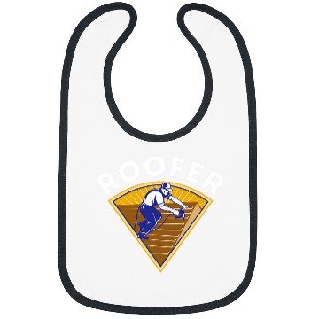 Discover Roofer Roofing Contractor Construction Worker 5 Bibs