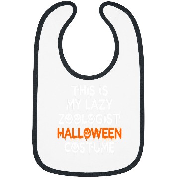 Discover This Is My Lazy Zoologist Halloween Costume Bibs