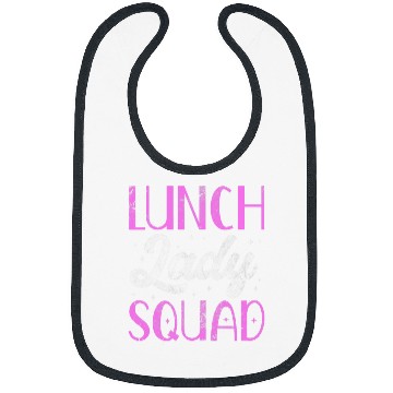 Discover Womens Lunch Lady Squad Cafeteria Crew School Lunch Worker Grunge Bibs