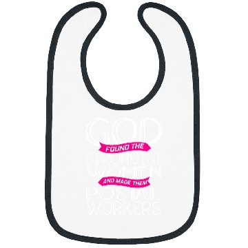 Discover Strongest Postal Worker Mail Carrier Bibs