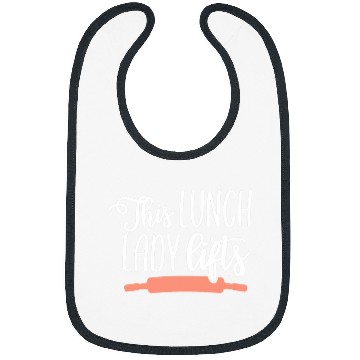 Discover School Lunch Lady Gym Lover Funny Cafeteria Worker Gift Bibs