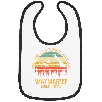 Discover Waymaker Promise Keeper Miracle Worker Christian Bible Verse 3 Bibs