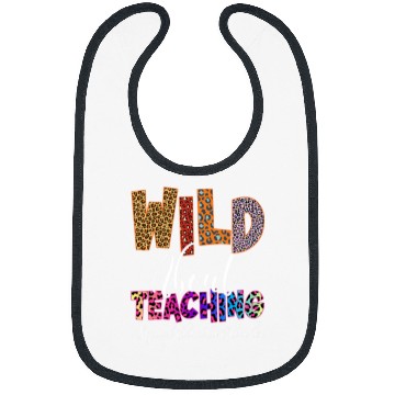 Discover Wild About Teaching Special Education Teacher Leopard SPED Bibs