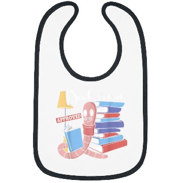 Discover Bookworm Approved Animal Book Reader World Book Day Bibs
