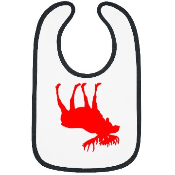 Discover Upside Down Moose Zoologist Red World Moose Day Bibs