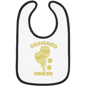 Discover Funny Pickleball Player Lover Dinking Problem 3 Bibs
