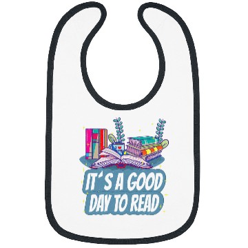 Discover book reader reading literature bookworm 91 Bibs
