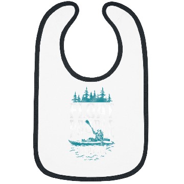 Discover Float Paddle Repeat Kayak Lover Boat Canoe Kayakers Paddling Bibs