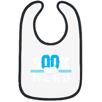 Discover Funny Nerd Book Nerd Reading Bibs