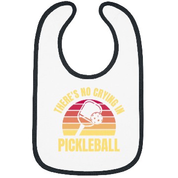Discover Funny Theres No Crying In Pickleball Bibs