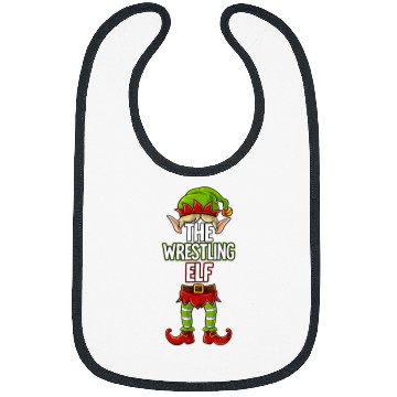 Discover Wrestling Elf Bibs
