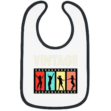 Discover 1950s Sock Hop Men Women Gifts Rockabilly Doo Wop vintages 2 Bibs