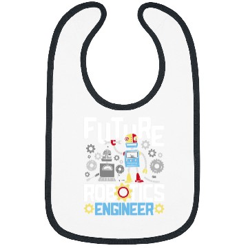 Discover Future Robotics Engineer Engineering Robot Lover Cyborg Bibs