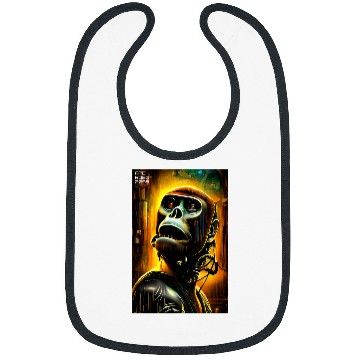 Discover Ape Robot Bibs