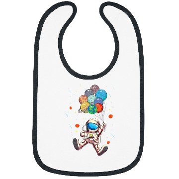 Discover Astronauts Outer Space Moon Mars Planets Spaceman Astronomy 86 Bibs