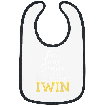 Discover Karate Chop Win Rock Paper Scissors Funny Winner Bibs