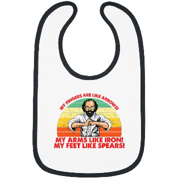 Discover Upside Down Murray Karate Bibs