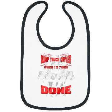 Discover Dump Truck Driver Trucker Bibs