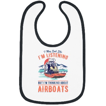 Discover Airboat Captain Swamp Boat Bibs