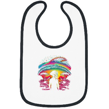Discover Aliens Retro Aesthetic Alien Bibs