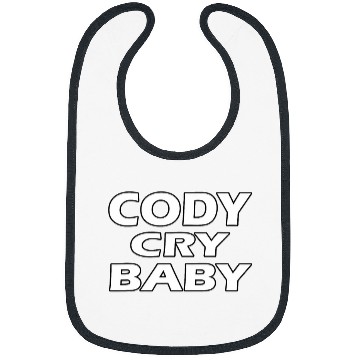 Discover Cody Cry Baby Funny Pro Wrestling 3 Bibs