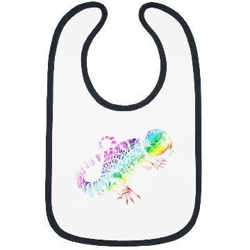 Discover Dino Tiny Dinosaur Tegu Abstract Tegu Lover Reptile Tegu Lizard Bibs