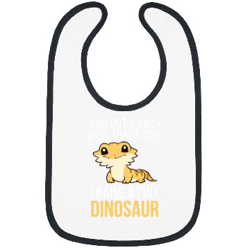 Discover Bearded Dragon Pet I Raise A Tiny Dinosaur Bearded Dragon Bibs