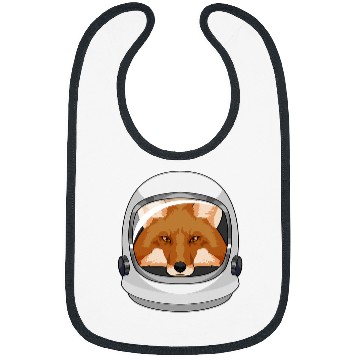 Discover Astronauts Fox Astronaut Helmet Bibs
