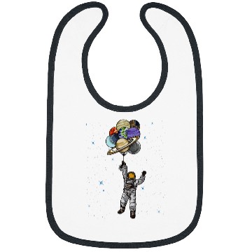 Discover Astronauts Family Funny Planets Spaceman Outer Space Bibs