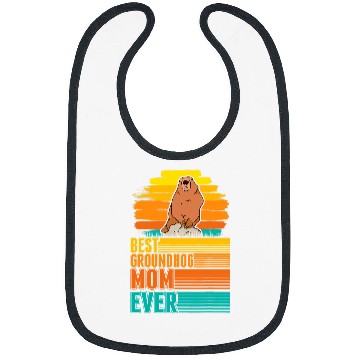 Discover bests Groundhog Mom Ever Marmot 69 Bibs