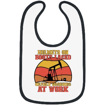 Discover Oilfield Worker Roughneck Oil Drilling Frac crew Offshore 5 Bibs
