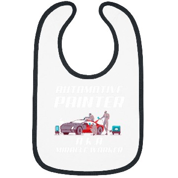 Discover Automotive Painter aka Miracle Worker Funny Car Painter Bibs