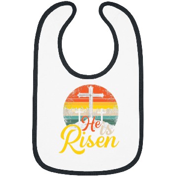 Discover Christian He Is Risen Christian Easter Jesus Christ Bibs