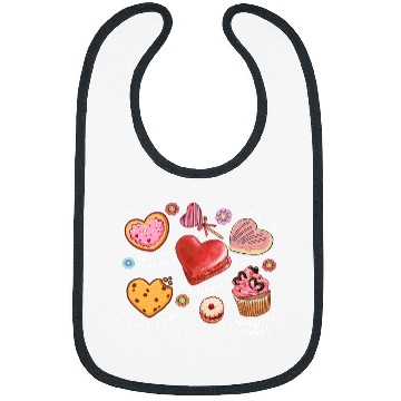 Discover Hearts Candy Speech Language Pathologist SLP Valentines Day Bibs