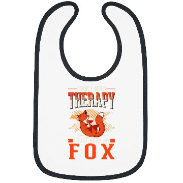 Discover Fox Therapy Red Fox Bibs
